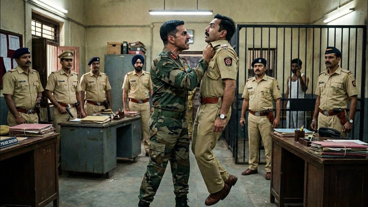 Fauji Se panga Kitna Bhari Pada. Bhrasth Police Wale Ki Bardi kaise utar ek Fauji Ne dekhiye. 
