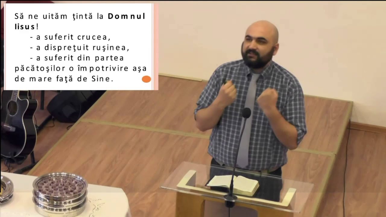 Samuel Ghica - Evrei 12:1 - 11 - Dumnezeu pedepseste pe orice fiu pe care il iubeste