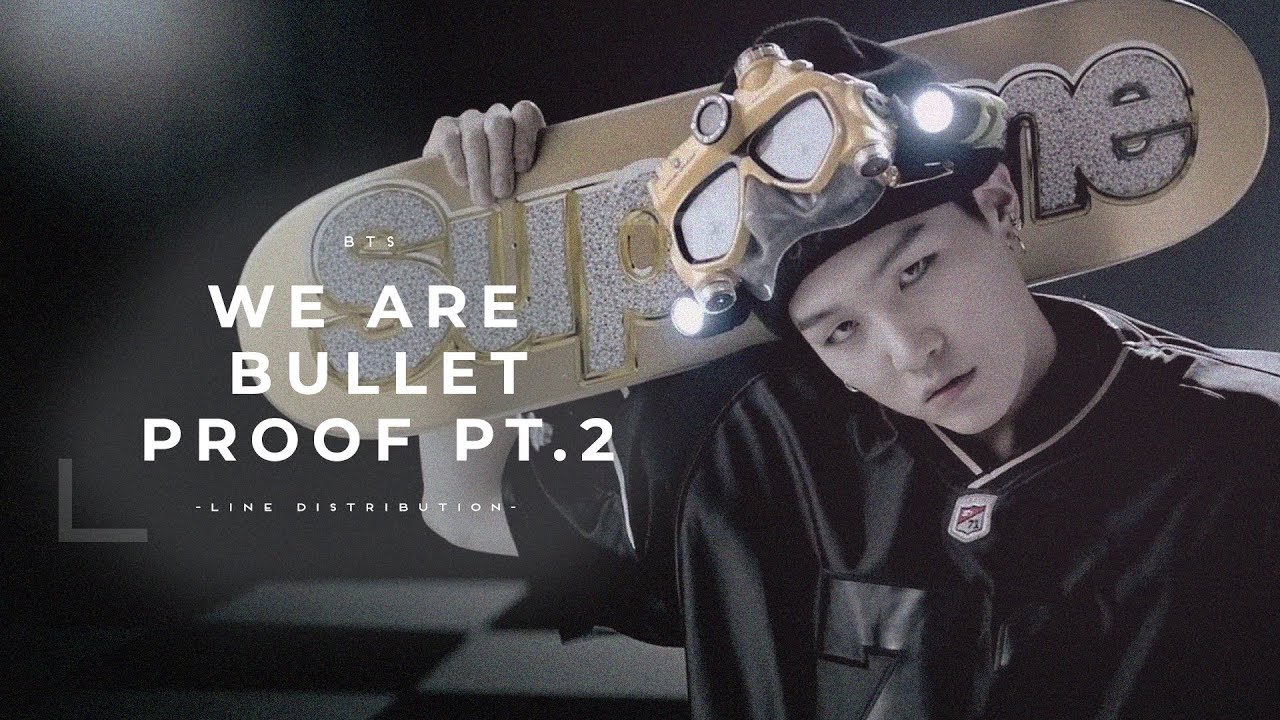WE ARE BULLETPROOF PT2 - BTS 『 LINE DISTRIBUTION  』