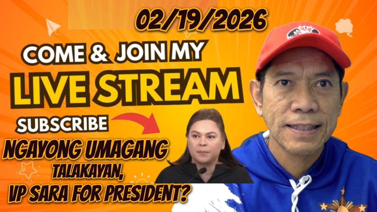 VP SARA DUTERTE TATAKBO FOR PRESIDENT || MAAGANG ANNOUNCEMENT