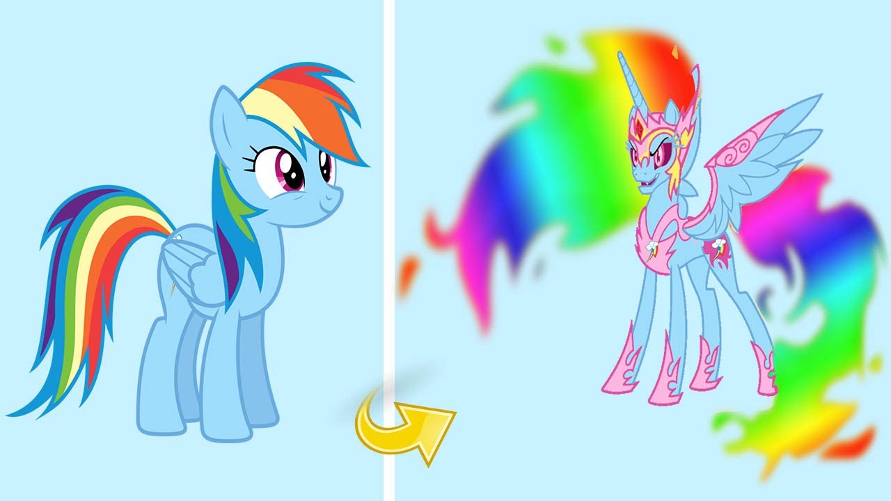 Rainbow Dash as Evil Daybreaker MLP