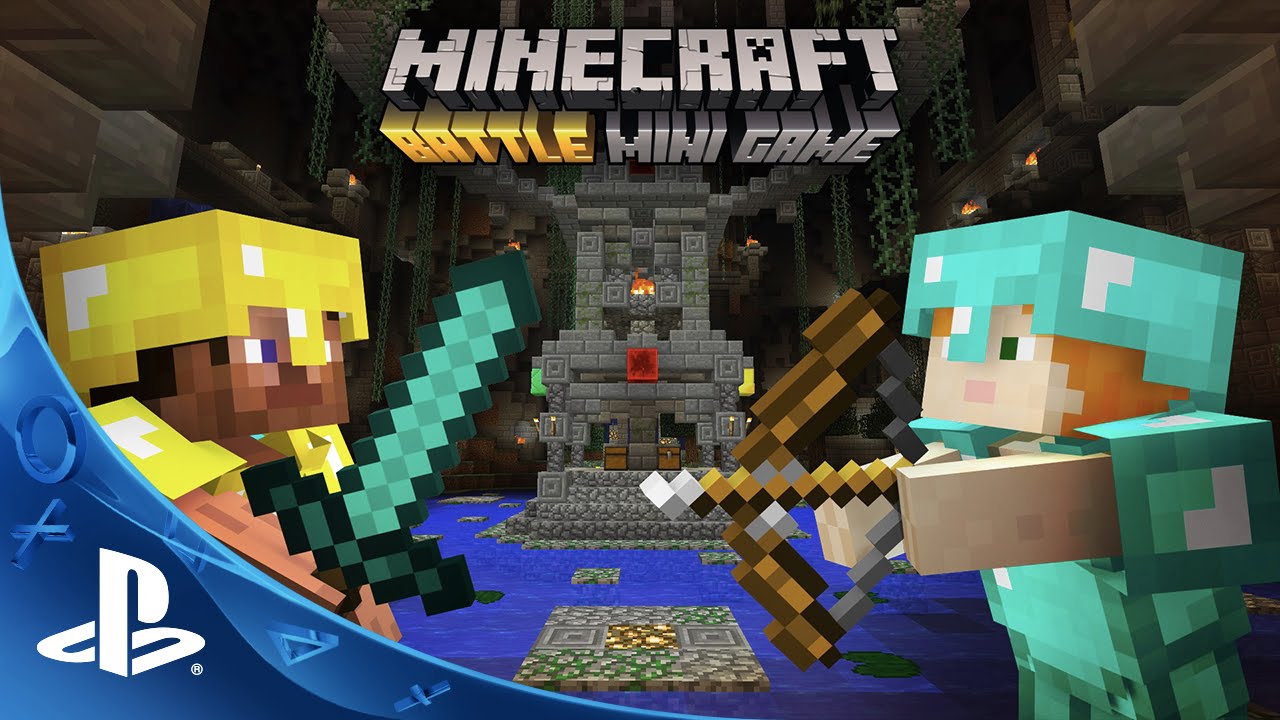 Minecraft Battle Mini game - Gameplay Trailer | PS4, PS3, PS Vita