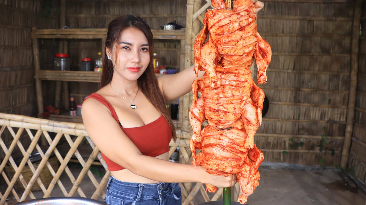 Chicken crispy with chili cook and eat recipe - Chicken crispy cook recipe To