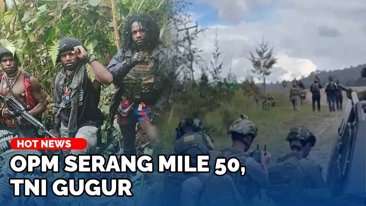 OPM Serang Koramil Tembagapura, Prajurit TNI Gugur dan Rampas Senjata SS2 Puluhan Butir Amunisi