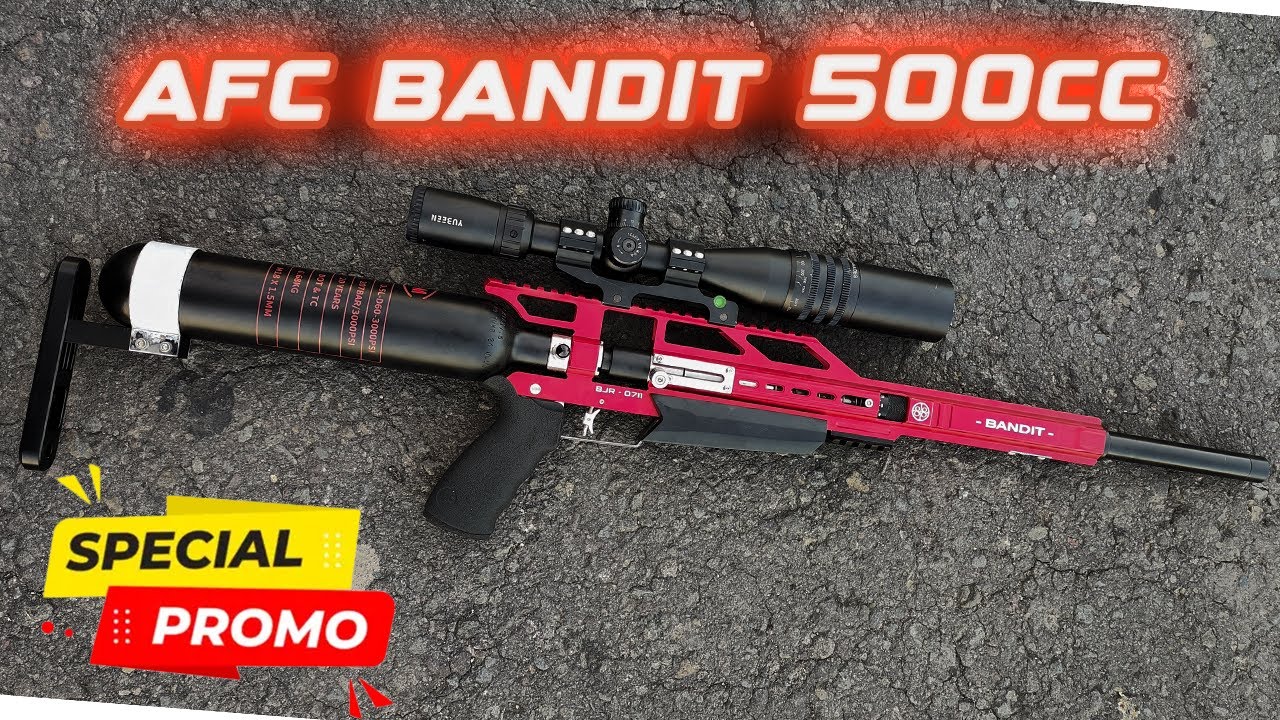 PROMO SENAPAN PCP TERBARU 2025!!! SENAPAN PCP AFC BANDIT 500CC GS 88 PCP BIG GAME LONGRANGE TERBAIK