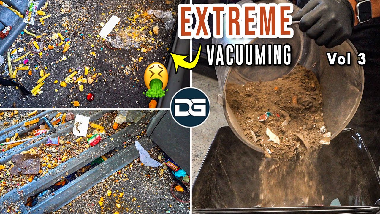 Satisfying Vacuuming of Extremely DIRTY Carpets! | ASMR Vacuuming Compilation Vol 3