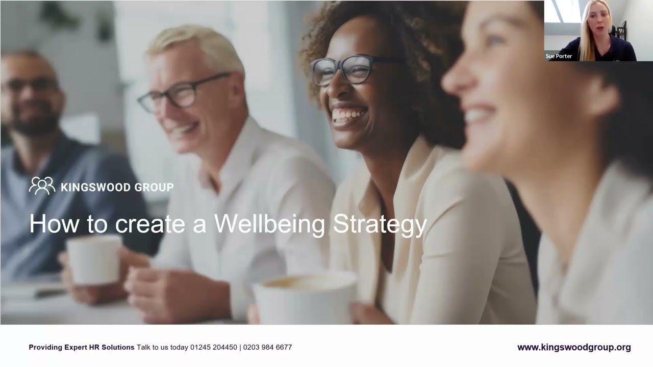 How to create a Wellbeing Strategy