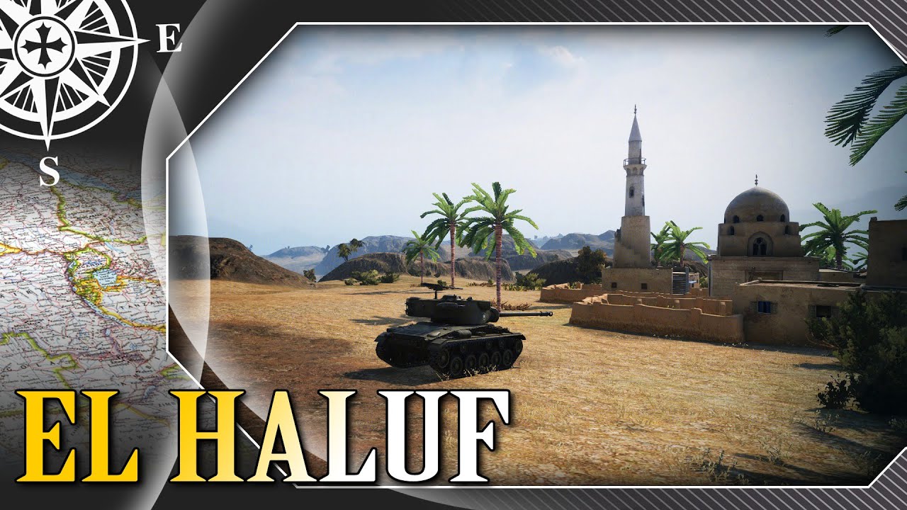 El Haluf - koniec kampienia? MAPA - World of Tanks