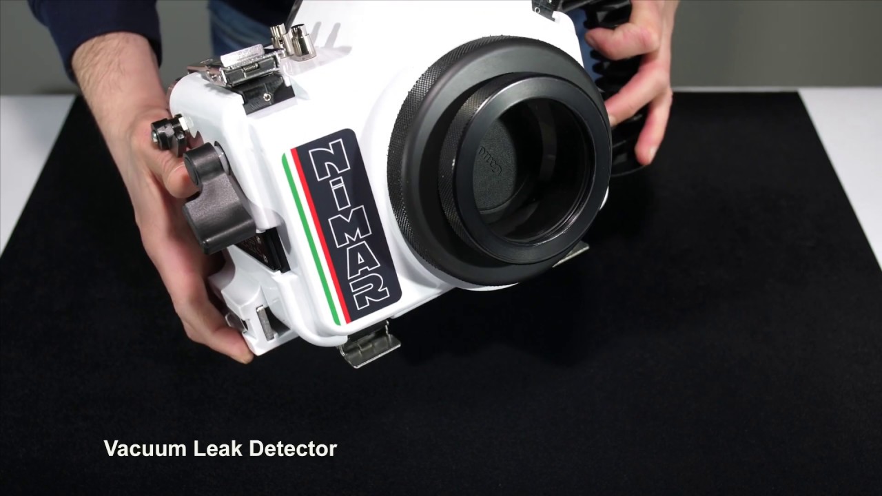 Underwater Housing - Vacuum Leak Detector
