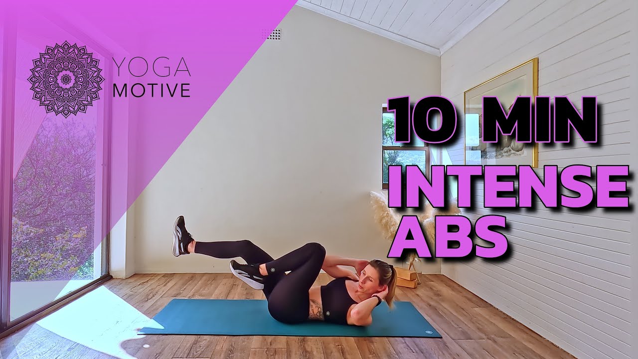 10min Intense Abs Workout | Crush Your Core (No Equipment)