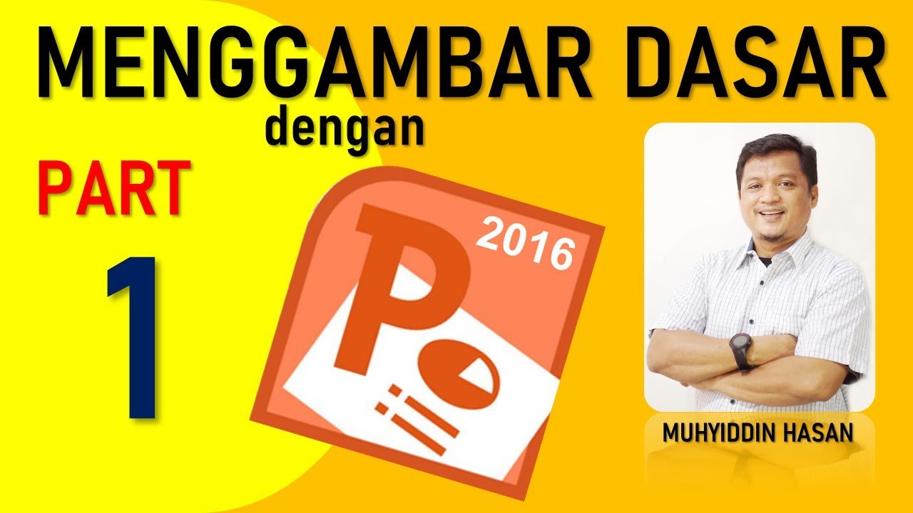 Belajar Menggambar Dasar dengan Powerpoint Part 1