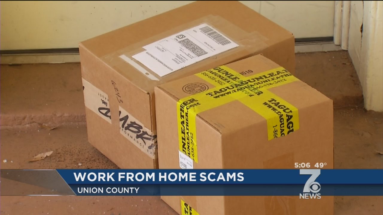 New work from home scam could land you in jail.