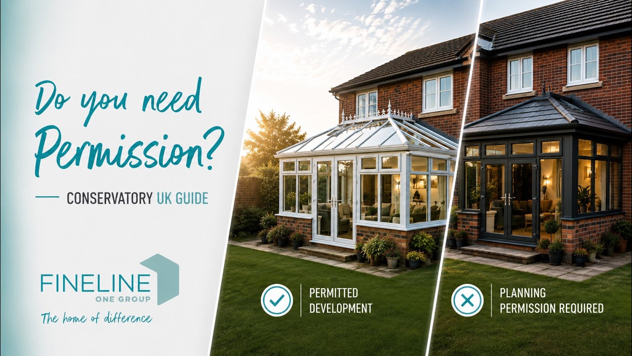 Guide to Conservatory Planning | Windows, Doors, Conservatories and Extensions by Fineline Windows
