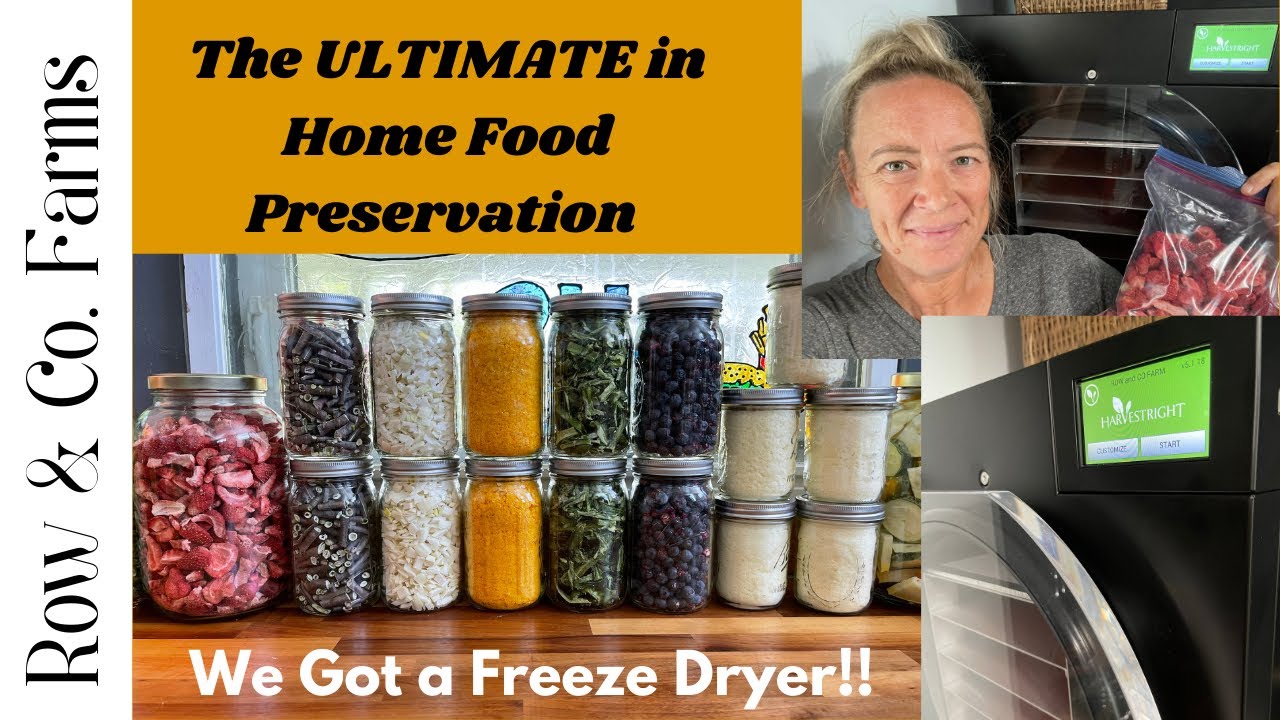 The ULTIMATE in Home Food Preservation! We got a Freeze Dryer!
