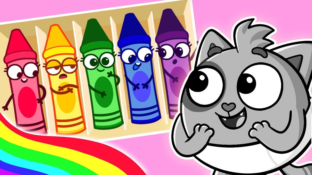 Rainbow Mixer! ✨🐣 Five Funny Pencils & Where Did All the Colors Go? 🥑 Songs & Nursery Rhymes BZ Club