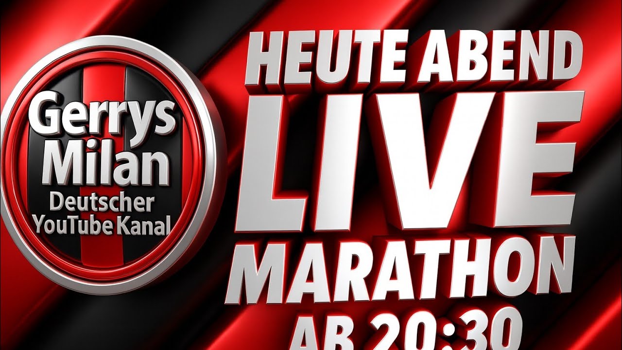 🔴⚫ Community Q&A – Crew im Fokus | GerrysMilan Live Replay @ACMilan @seriea @bundesliga 