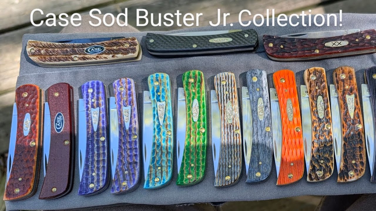 Коллекция Case Sod Buster Jr. (Soddy)! #Sodurday