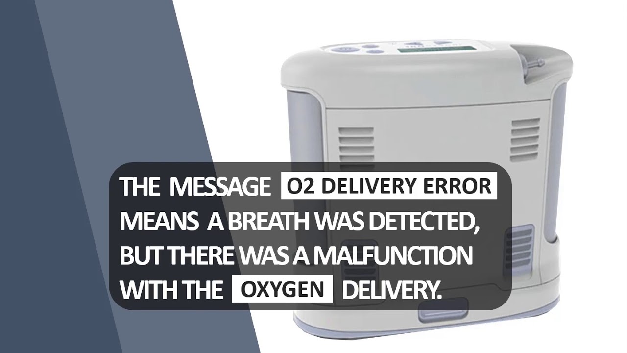 Inogen G3 Troubleshooting Notifications