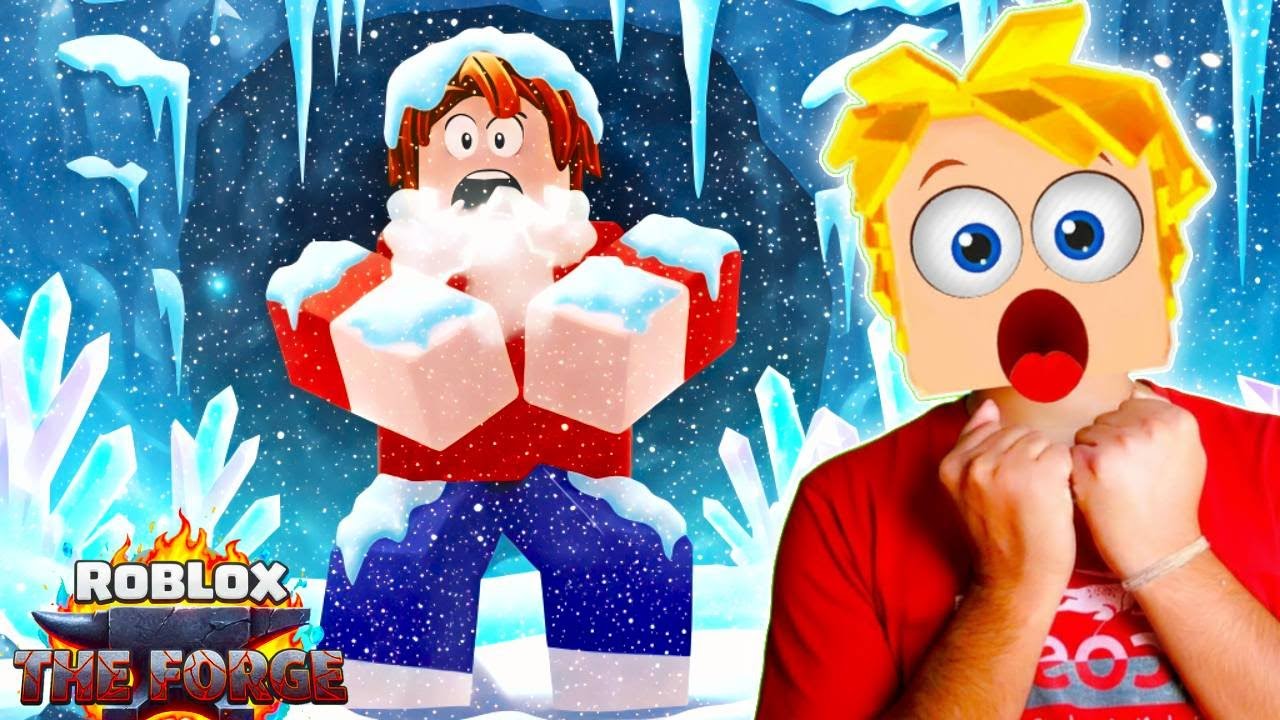 I Finally Unlocked THE FROZEN WORLD! ❄️ Roblox The Forge