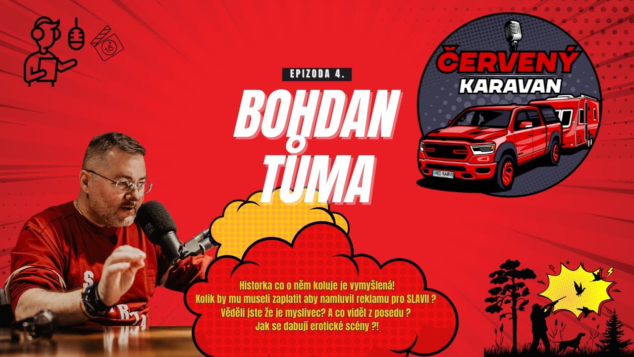 Červený Karavan EP4 - Bohdan Tůma rozhovor !