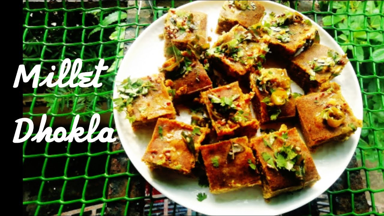 Millet Dhokla Recipe - மில்லட் டோக்ளா - in Tamil with Eng Subs