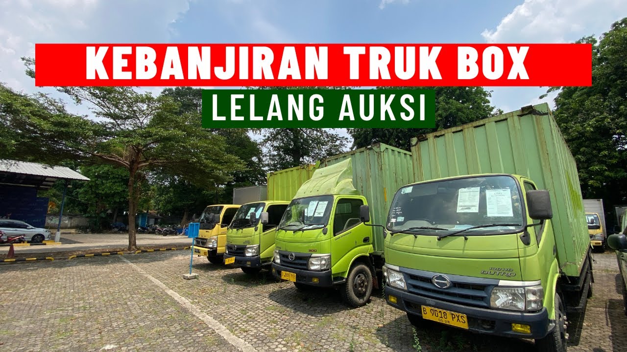 CUCI GUDANG || LELANG TRUK BOX TERBESAR DI JAKARTA !!