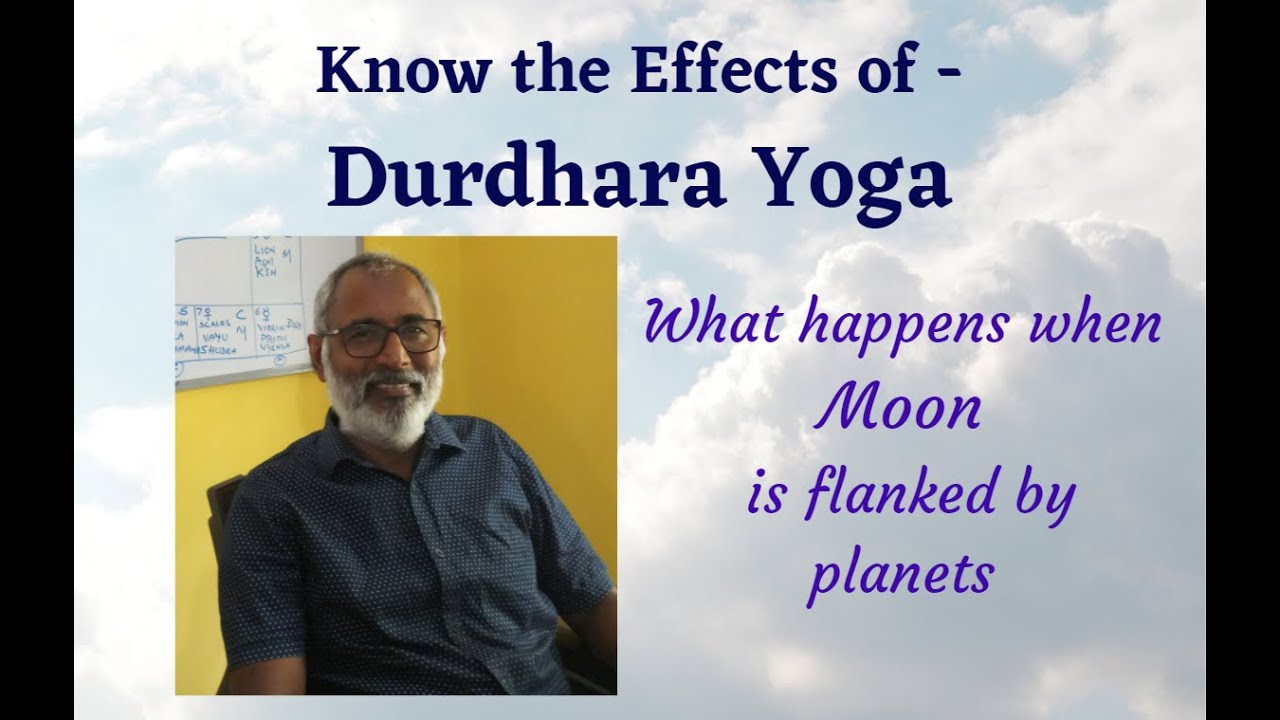 Class - 52 DURDHARA YOGA - One of the Lunar Yogas