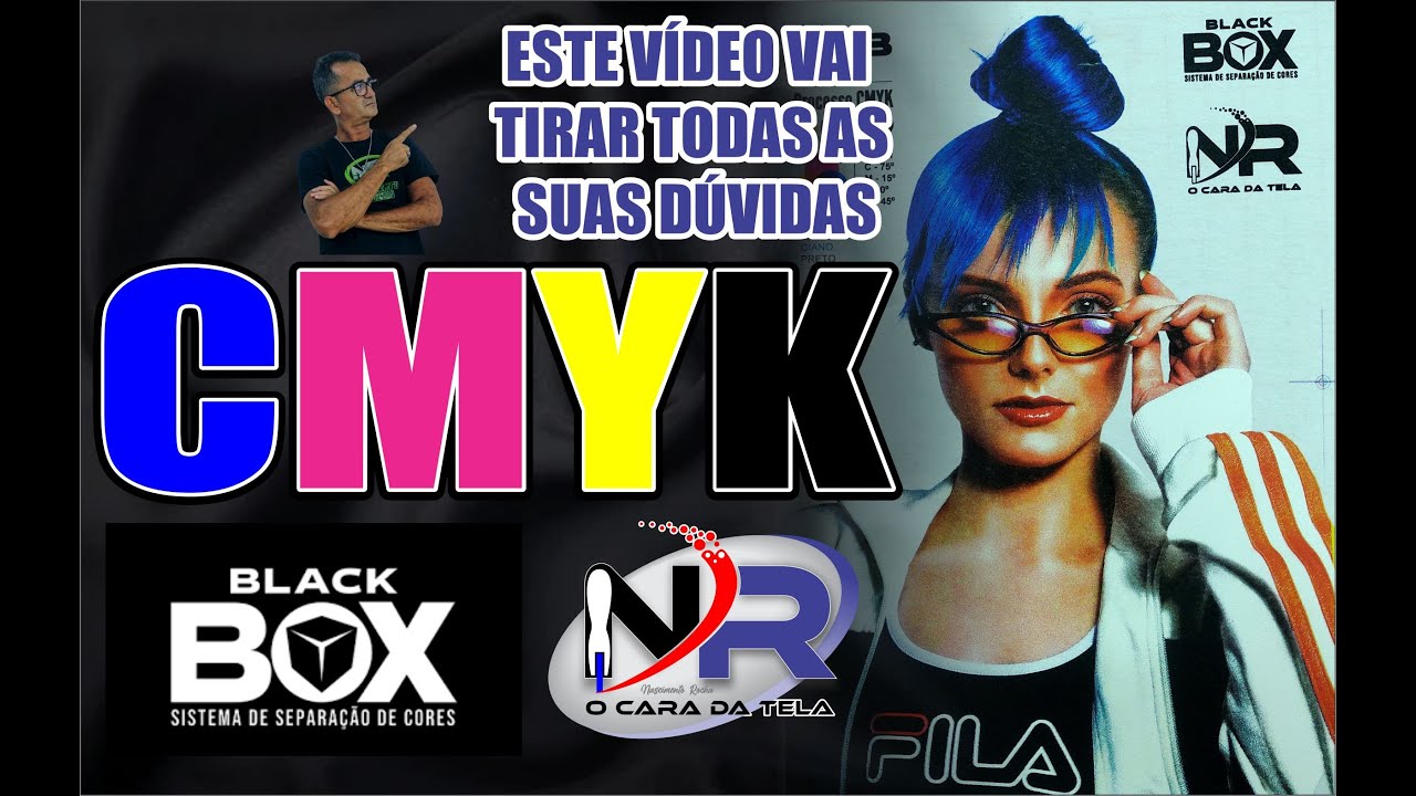 PROCESSO CMYK NO PHOTOSHOP ATÉ A IMPRESSÃO NA SERIGRAFIA