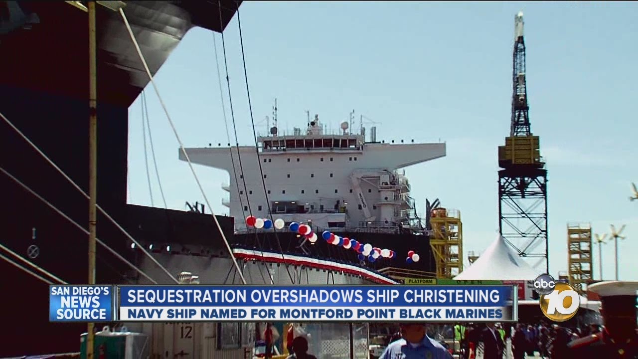 Navy christens USNS Montford Point