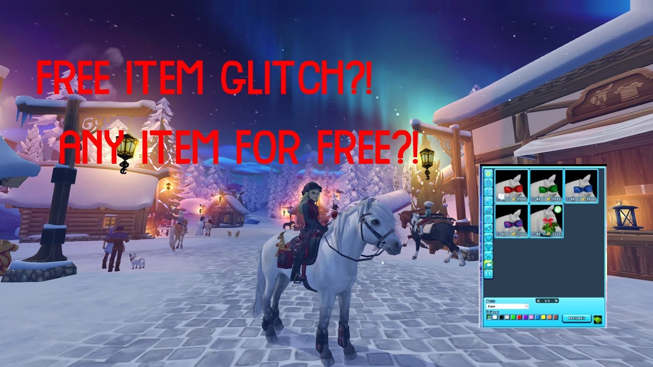 (THIS NO LONGER WORKS) Any Free Item?! New Star Stable Online Glitch!