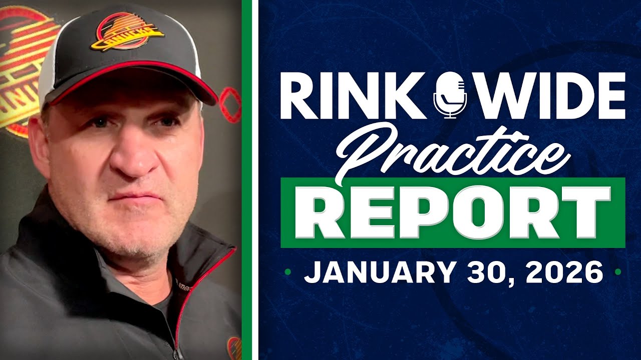 Rink Wide Practice Report w/ Jeff Paterson: Foote, Chytil and D-Petey speak | January 30, 2026
