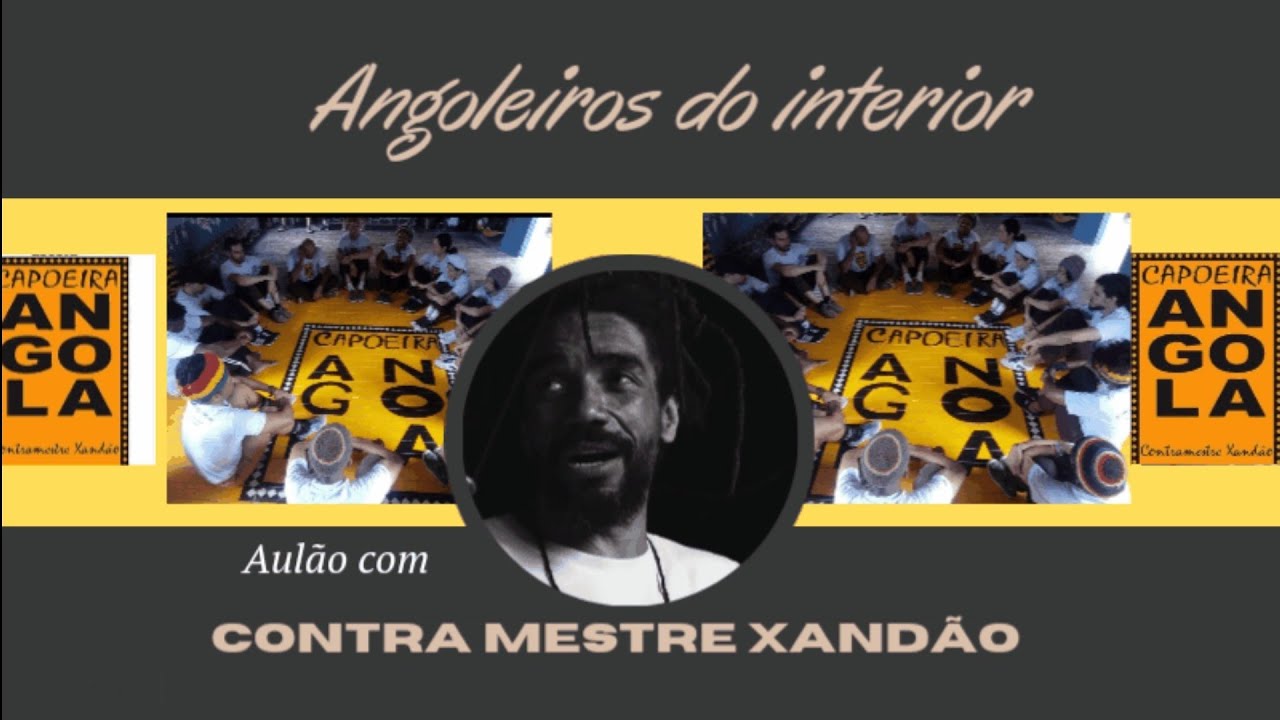 Aulão Angoleiros do interior Capoeira Angola com Mestre Xandão 20/08/22  Foi sensacional!