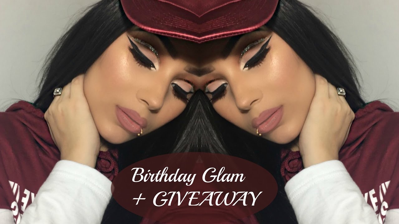 Birthday Makeup & Hair + Ali Julia Hair GIVEAWAY (closed)