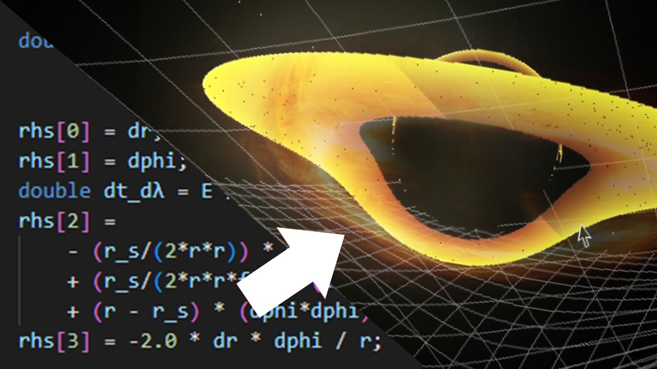 Моделирование черных дыр в C++