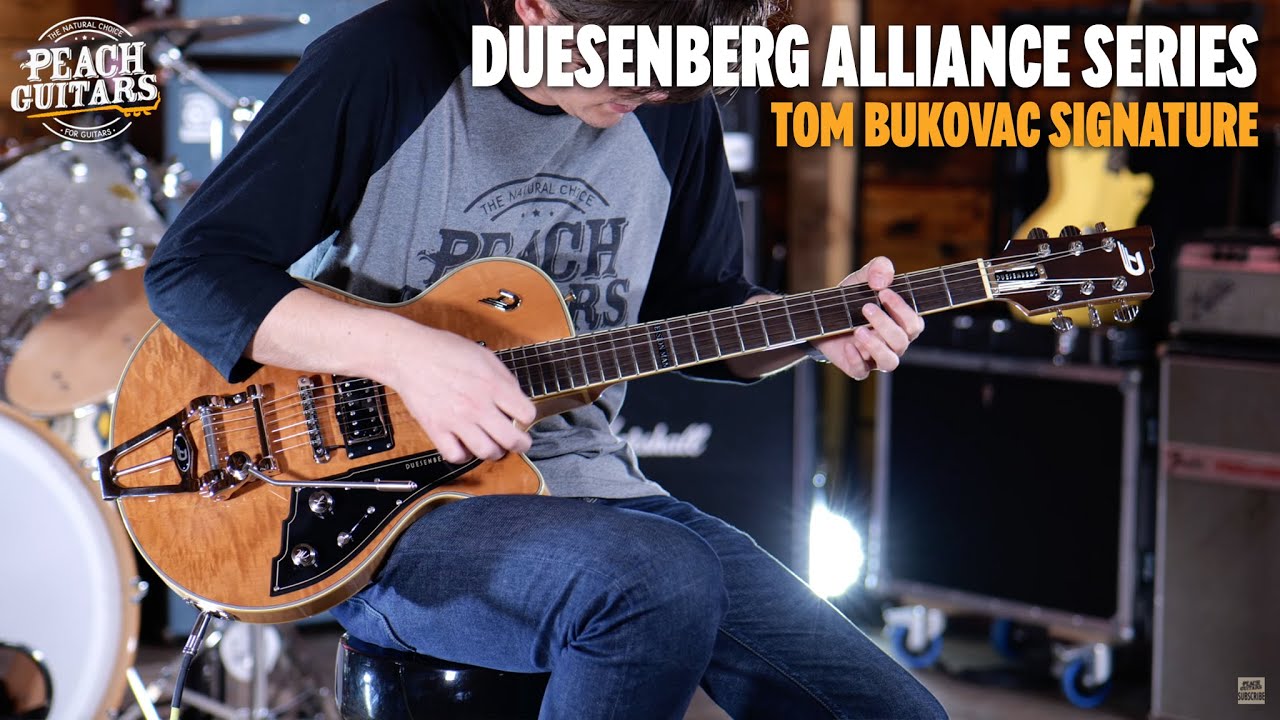 No Talking...Just Tones | Duesenberg Alliance Series Tom Bukovac Signature
