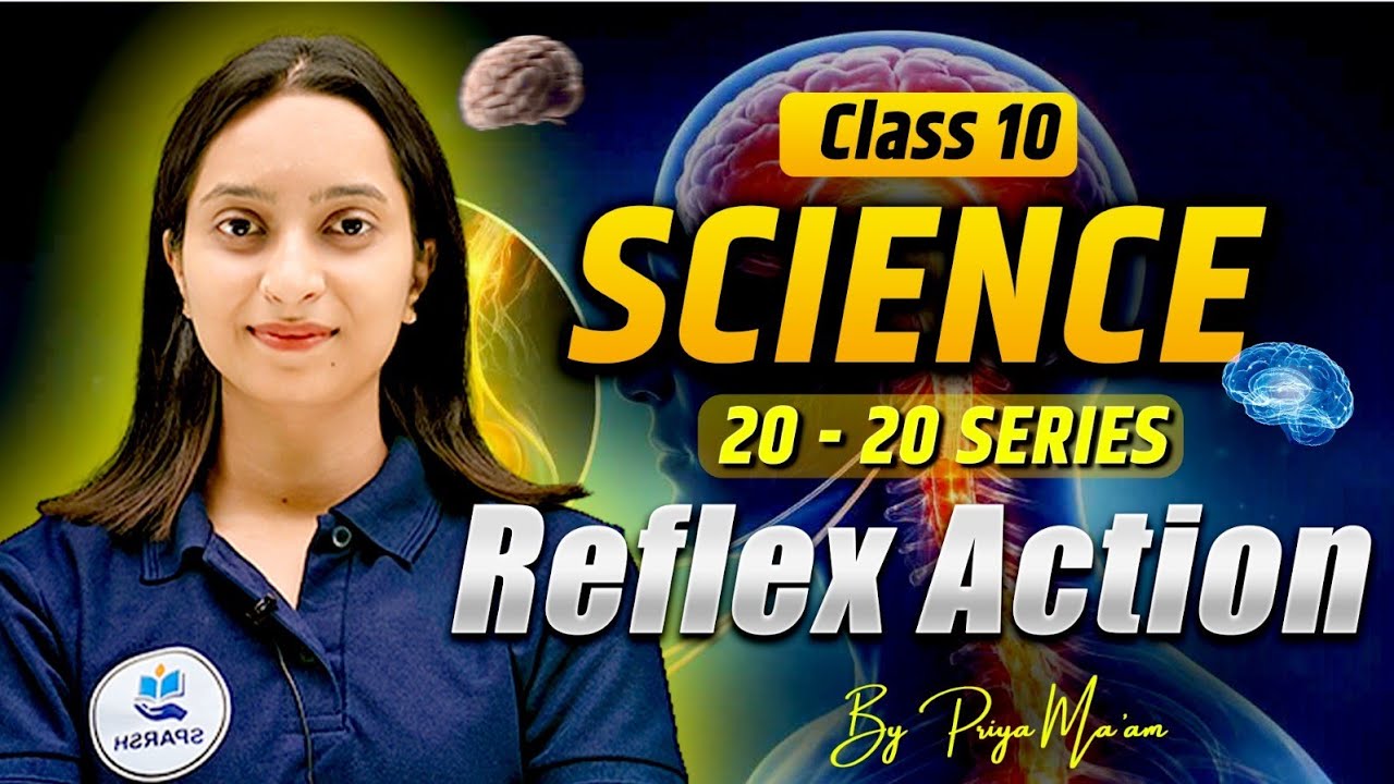 Class 10 Science – Reflex Action Explained Easily | 🔥 Control & Coordination | Board Exam 2026