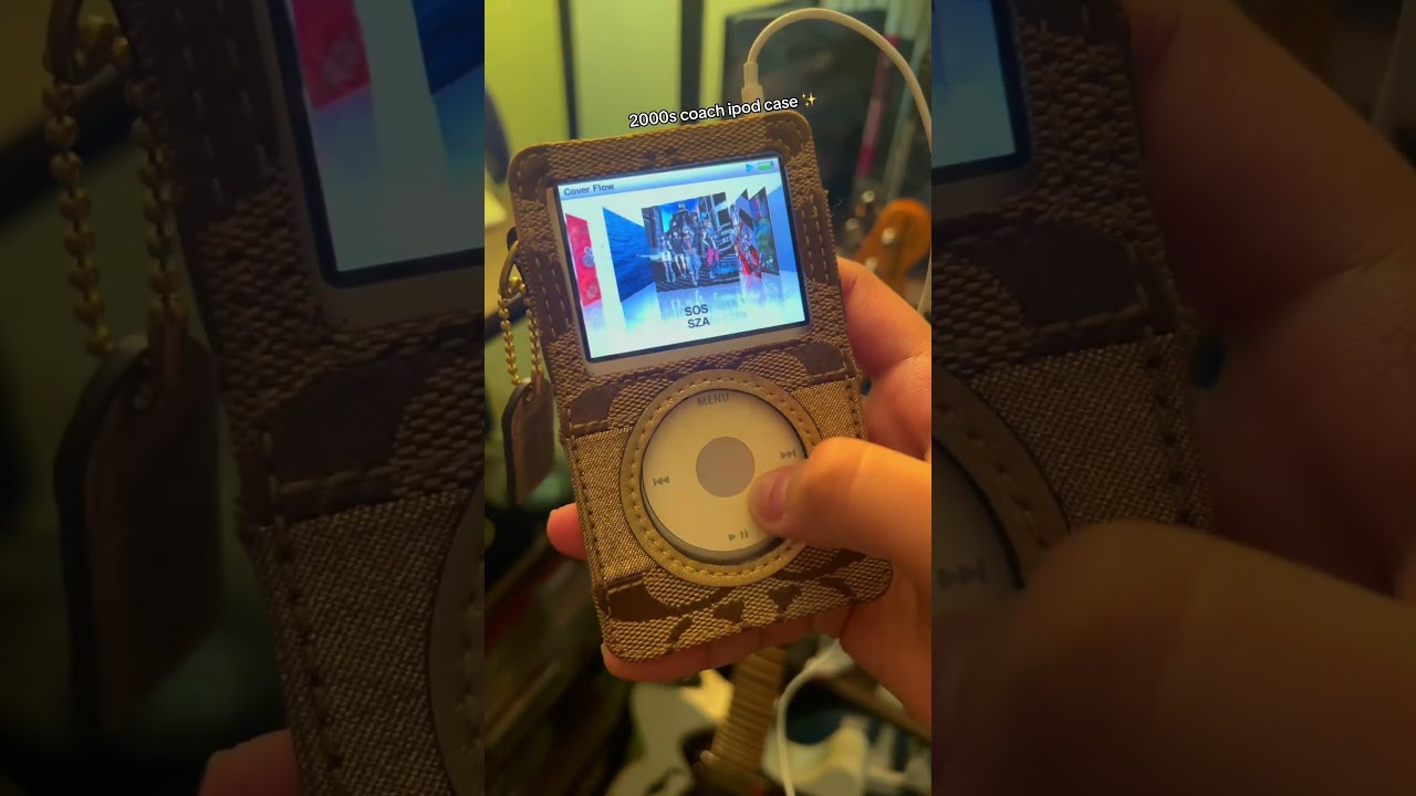 2000s coach ipod case✨#shorts #ipod #ipodclassic #retro #music