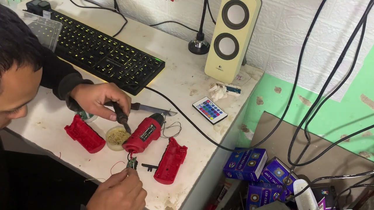 إصلاح مفك كهربائي 🪛