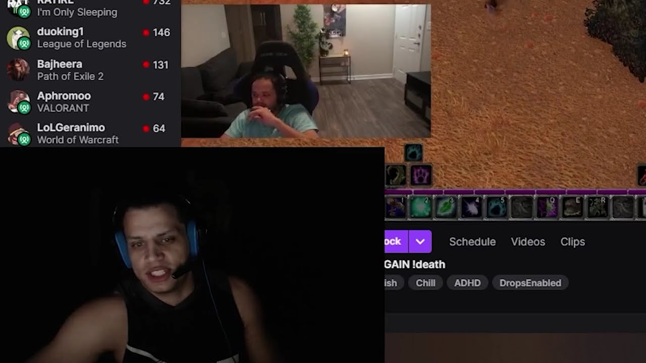 Tyler1 отреагировал на три смерти Эробба за 24 часа