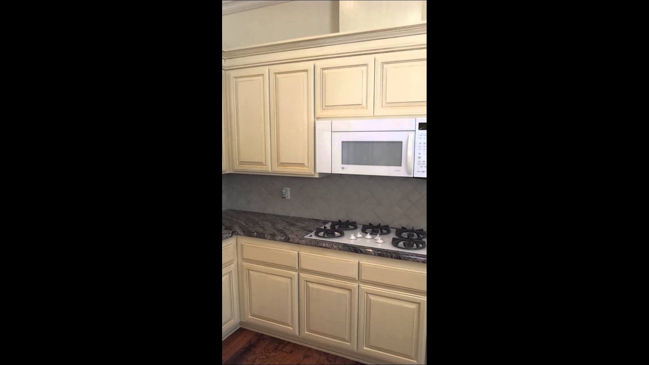 Paint glazed kitchen cabinets