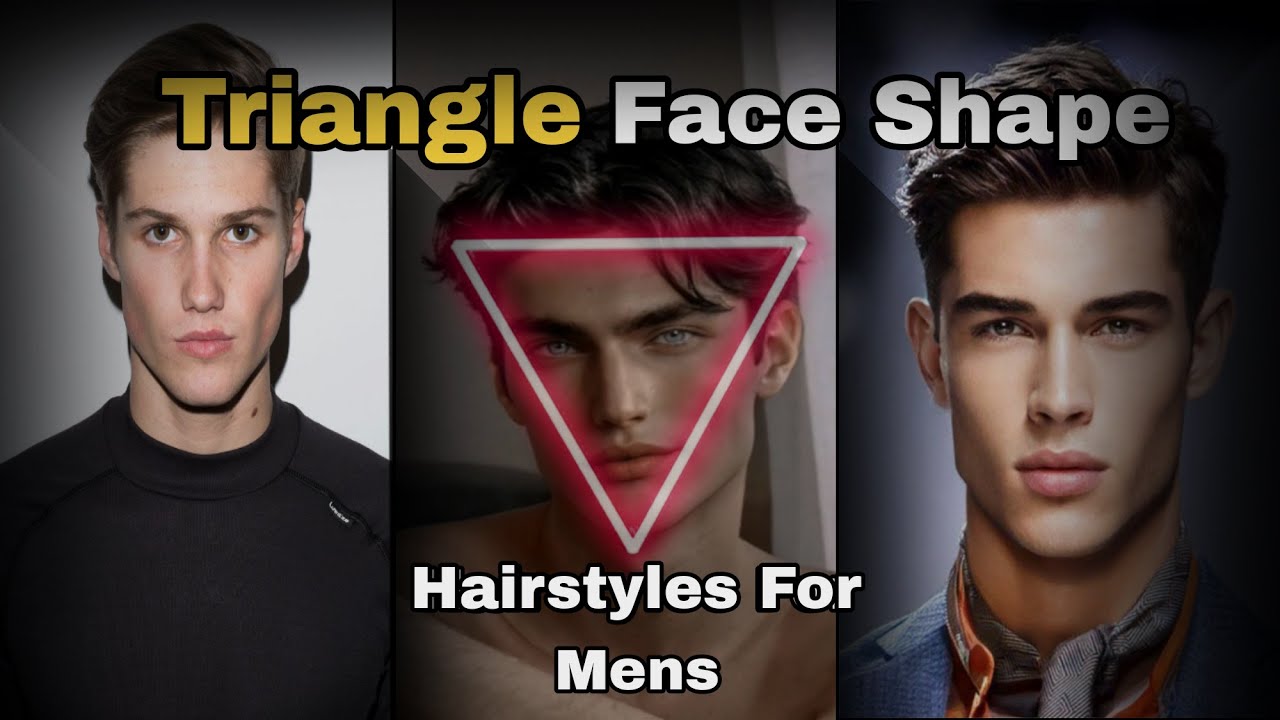 Triangle face shape hairstyles