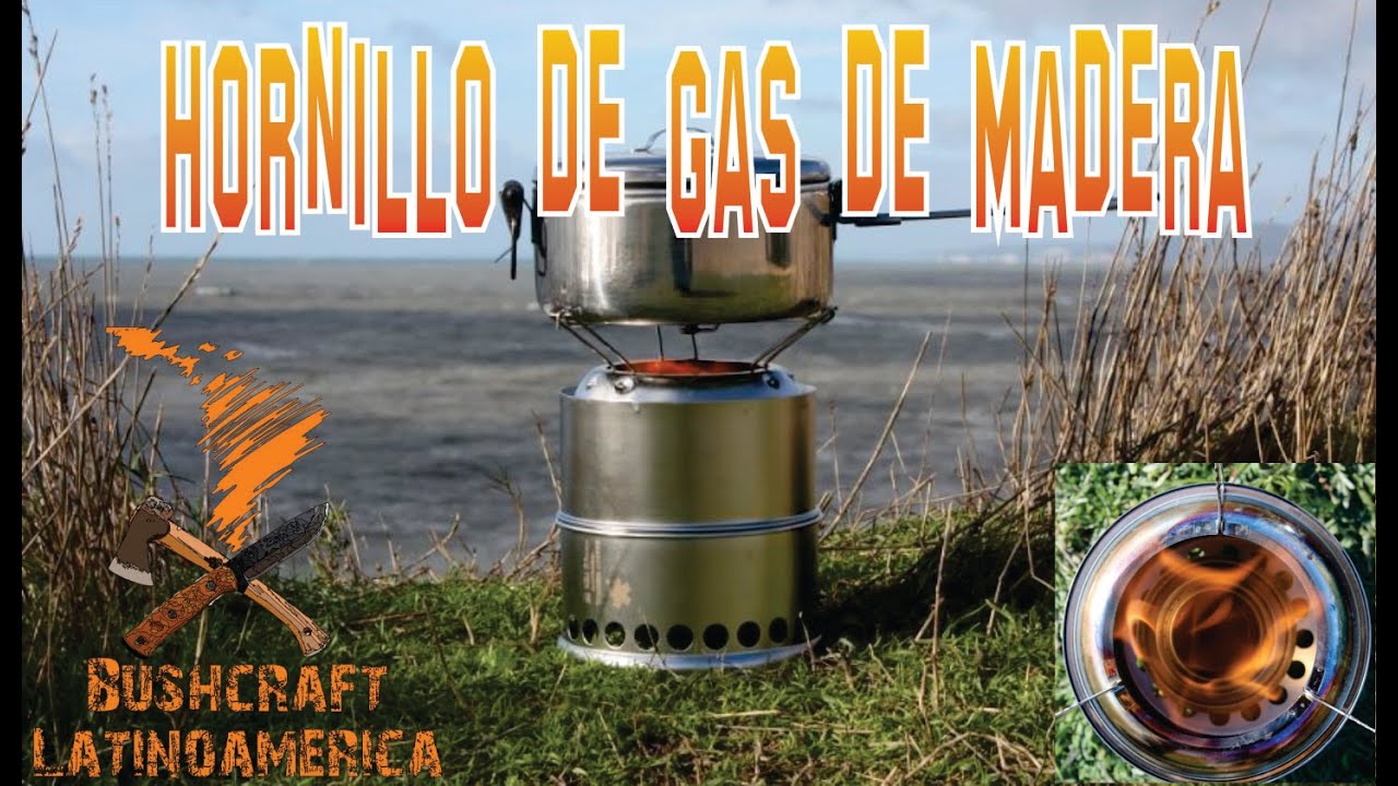 Hornillo de Gas de Madera