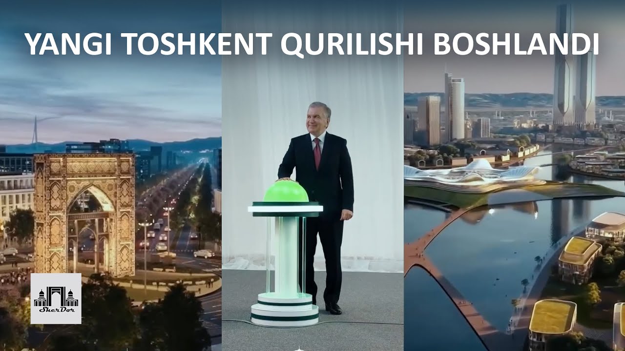 YANGI TOSHKENT 2045- Tasdiqlangan loyiha!