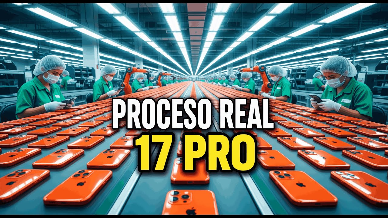 Así se fabrica el iPhone 17 Pro Max paso a paso | Proceso completo