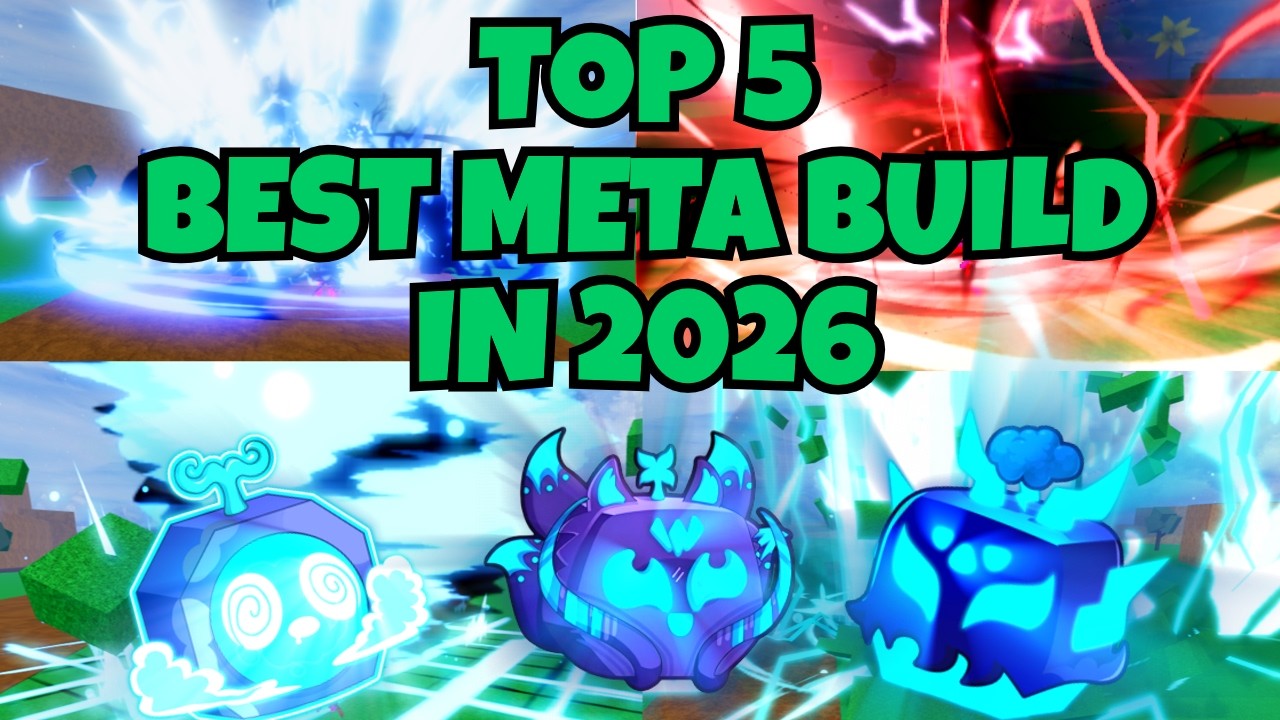 TOP 5 Best Meta Builds in 2026 | Blox Fruits