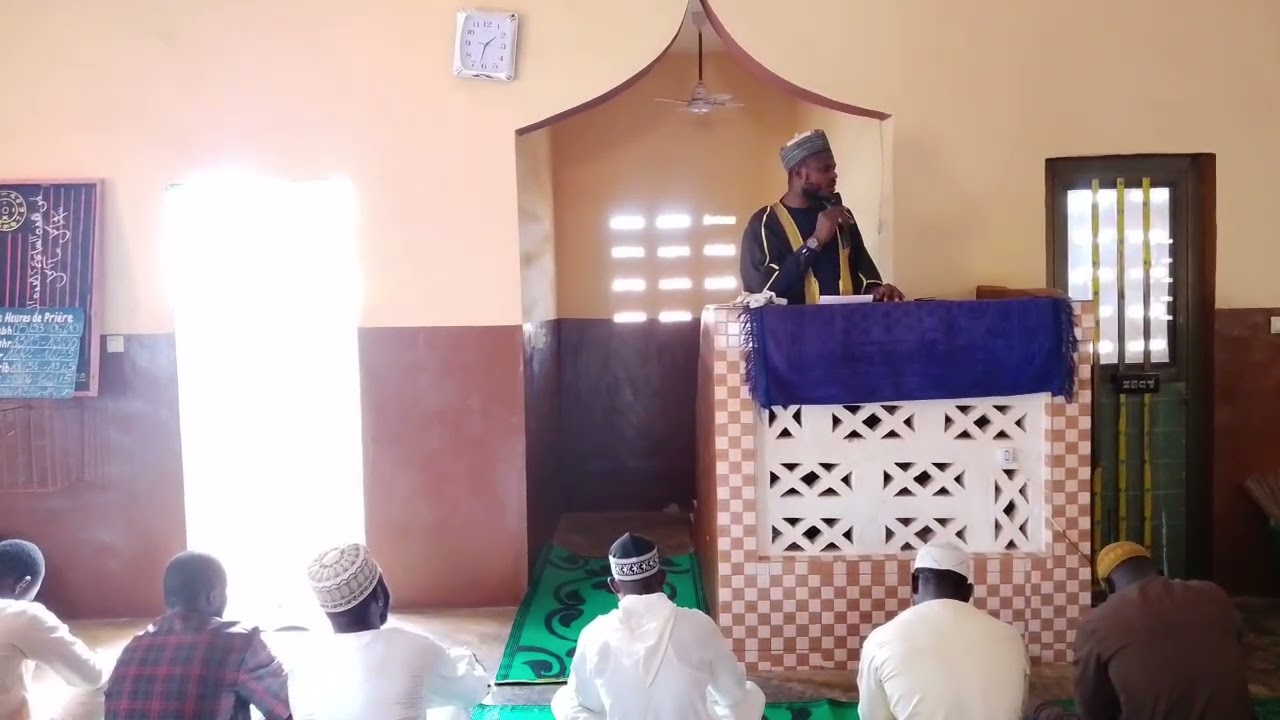 خطبة الجمعة التوبة واستقبال رمضان مع أبي مجاهد عرباض محمد ثاني النيجيرى.حفظه الله 
