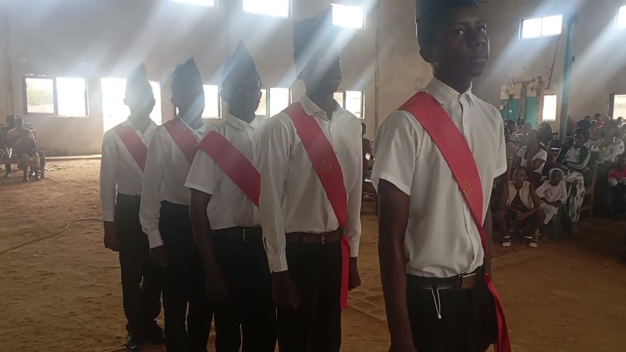 BOYS BRIGADE PROMOTIONS 1:  REV.  SINKALA ROY