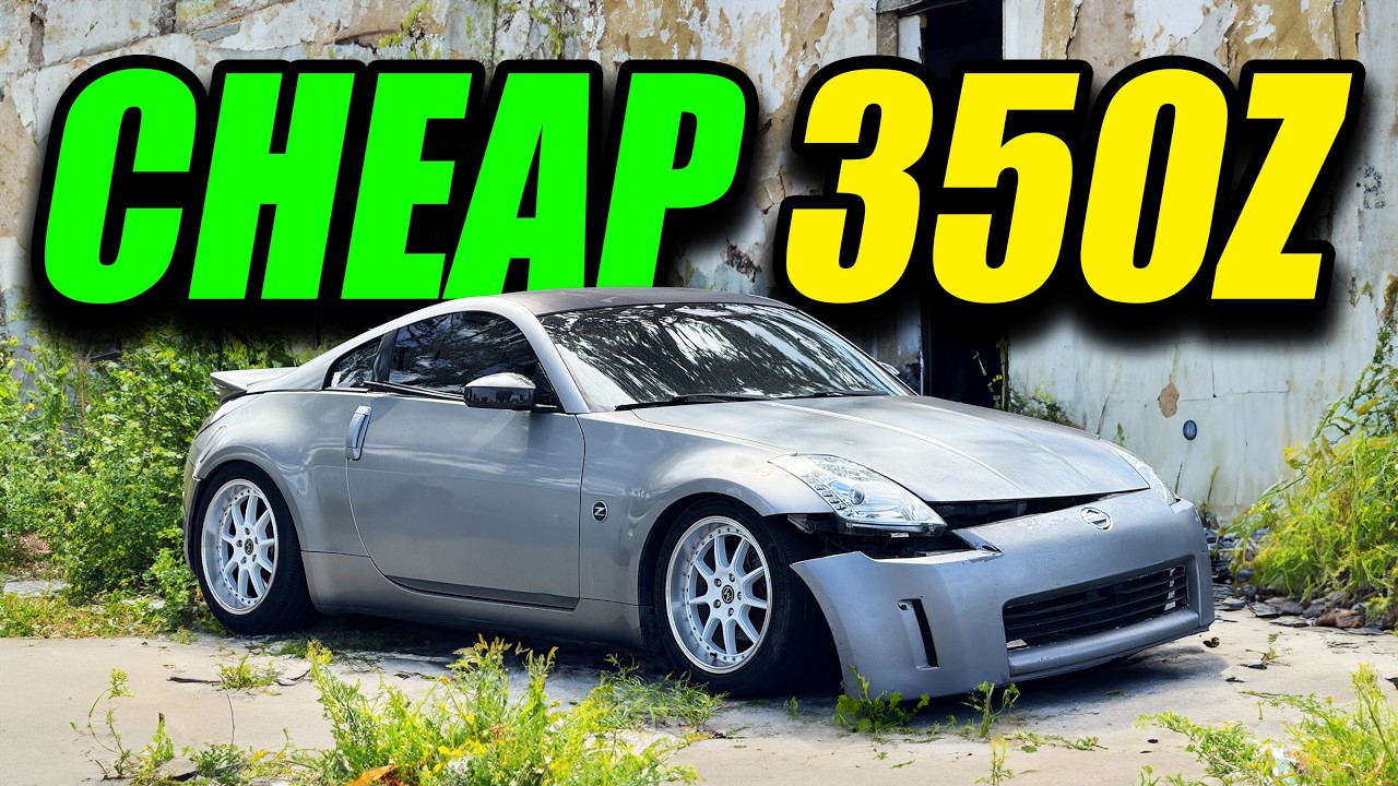 I Bought a Clapped Nissan 350Z... Fixing it Under $4000... And Building it under 24 Hours...