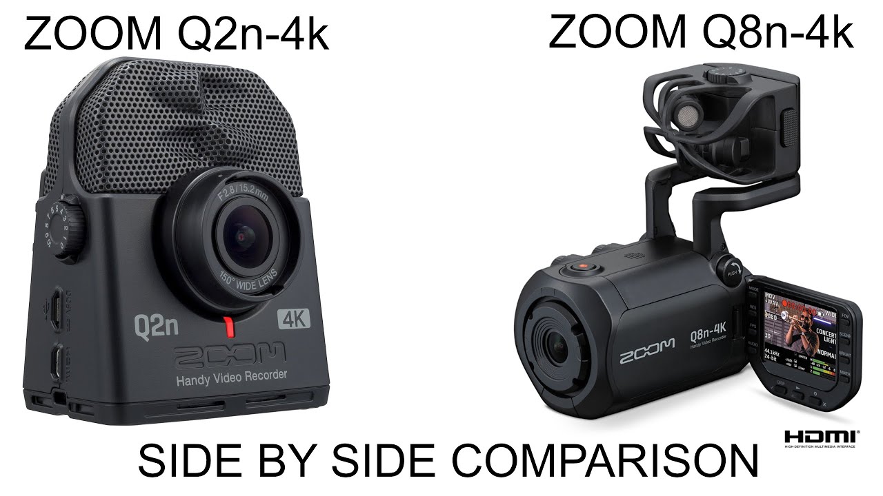ZOOM Q2n-4k vs ZOOM Q8n-4k