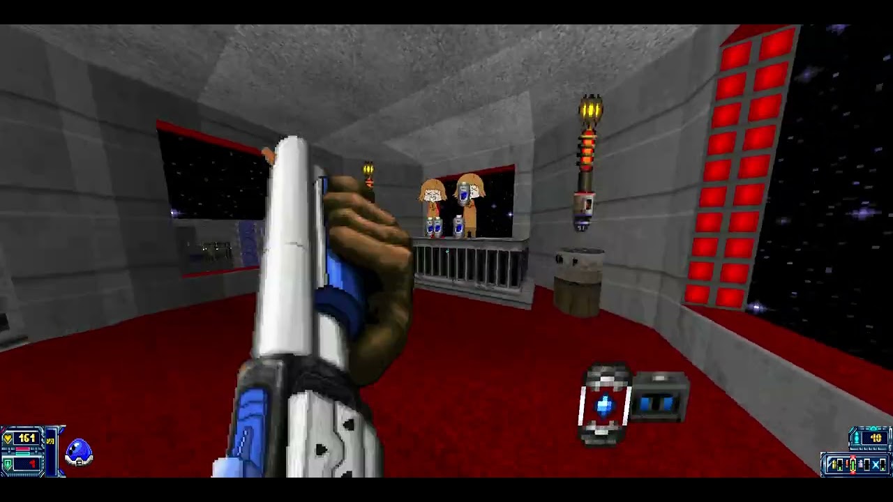Doom II: Combined Arms vs. Human-Demons v1.5 - MAP01: Asleep at the Helm (Alien B****rds!)